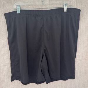Lands End NWOT Women's black Gym Active Shorts Size XL